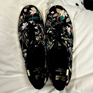 Kate spade Keds floral size 7 1/2 women’s